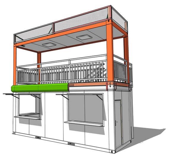 Flat pack «Street Box»